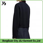 J0009 JZJ OEM custom factory women colorful knit long sleeve hoody tops