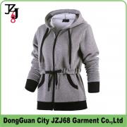 J00354 JZJ68 OEM CUSTOM WIMTER AUTUMN WOMEN COAT SPOTY HOODIE