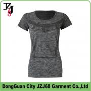 J00348 JZJ68 OEM CUSTOM WOMEN COTTON+SPANDEX  LONG T SHIRTS TIGHT STYLE