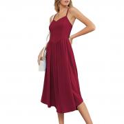 D3062 Custom Simple A Line Midi Summer Elegant Casual Dresses