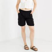 Z1124 Waist High Waist Elastic Summer Layer Design Shorts