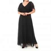 D8068 Custom Chiffon Long Formal Elegant Party Evening Maxi Dress