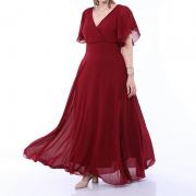 D8068 Custom Chiffon Bridesmaid Formal Elegant Party Evening Dress