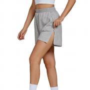 DB1106 Custom Side Zip Cotton Summer Sweat Shorts With Pockets