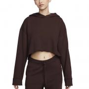 LU1308 Hoodie Drop Shoulder Cropped Long Sleeve Sweatshirt